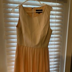 Blush Faux Leather dress - Jack Brand